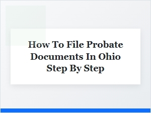 Ohio Probate Filing: Settle a Debt