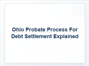 Settling Debts in Ohio's Probate Process
